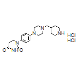 1-[4-[4-(Piperidin-4-ylmethyl)piperazin-1-yl]phenyl]dihydropyrimidine-2,4(1H,3H)-dione Dihydrochloride