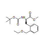 Methyl (R)-2-(Boc-amino)-3-[2-(ethoxymethyl)phenyl]propanoate