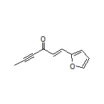 (E)-1-(Furan-2-yl)-1-hexen-4-yn-3-one