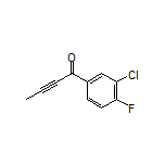 1-(3-Chloro-4-fluorophenyl)but-2-yn-1-one
