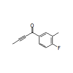 1-(4-Fluoro-3-methylphenyl)but-2-yn-1-one