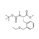 Methyl (S)-2-[Boc-(methyl)amino]-3-[2-(ethoxymethyl)phenyl]propanoate