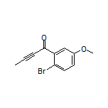 1-(2-Bromo-5-methoxyphenyl)but-2-yn-1-one