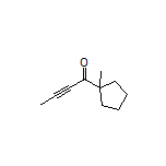 1-(1-Methylcyclopentyl)but-2-yn-1-one