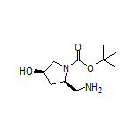 (3R,5R)-5-(Aminomethyl)-1-Boc-pyrrolidin-3-ol