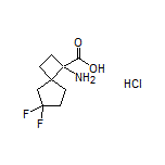 1-Amino-6,6-difluorospiro[3.4]octane-1-carboxylic Acid Hydrochloride