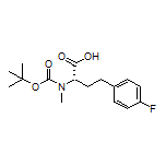 (S)-2-[Boc-(methyl)amino]-4-(4-fluorophenyl)butanoic Acid