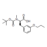 (R)-2-[Boc-(methyl)amino]-3-(3-propoxyphenyl)propanoic Acid