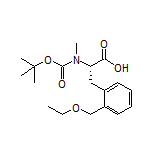 (S)-2-[Boc-(methyl)amino]-3-[2-(ethoxymethyl)phenyl]propanoic Acid