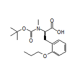 (R)-2-[Boc-(methyl)amino]-3-(2-propoxyphenyl)propanoic Acid