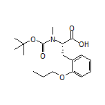 (S)-2-[Boc-(methyl)amino]-3-(2-propoxyphenyl)propanoic Acid