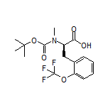 (R)-2-[Boc-(methyl)amino]-3-[2-(trifluoromethoxy)phenyl]propanoic Acid