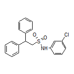 N-(3-Chlorophenyl)-2,2-diphenylethanesulfonamide