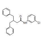 3-Benzyl-N-(3-chlorophenyl)-4-phenylbutanamide