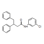 N-(3-Chlorophenyl)-3,4-diphenylbutanamide
