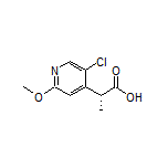 (R)-2-(5-Chloro-2-methoxypyridin-4-yl)propanoic Acid