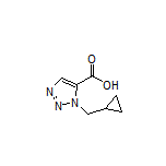 1-(Cyclopropylmethyl)-1H-1,2,3-triazole-5-carboxylic Acid