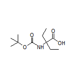 2-(Boc-amino)-2-ethylbutanoic Acid