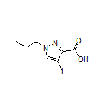 1-(sec-Butyl)-4-iodo-1H-pyrazole-3-carboxylic Acid