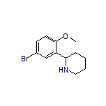 2-(5-Bromo-2-methoxyphenyl)piperidine
