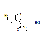 Methyl 4,5,6,7-Tetrahydrothieno[2,3-c]pyridine-3-carboxylate Hydrochloride
