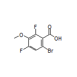 6-Bromo-2,4-difluoro-3-methoxybenzoic Acid