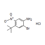 2-Bromo-4-(tert-butyl)-5-nitroaniline Hydrochloride