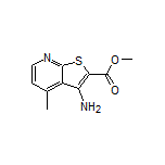 Methyl 3-Amino-4-methylthieno[2,3-b]pyridine-2-carboxylate