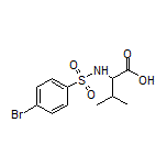 2-(4-Bromophenylsulfonamido)-3-methylbutanoic Acid