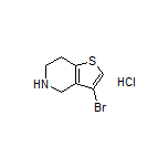 3-Bromo-4,5,6,7-tetrahydrothieno[3,2-c]pyridine Hydrochloride
