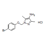 1-[(4-Bromophenoxy)methyl]-3,5-dimethyl-1H-pyrazol-4-amine Hydrochloride