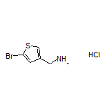 1-(5-Bromothiophen-3-yl)-N-methylmethanamine Hydrochloride