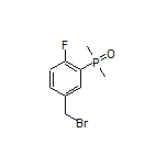 [5-(Bromomethyl)-2-fluorophenyl]dimethylphosphine Oxide