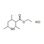 Ethyl 2,4,6-Trimethylpiperidine-3-carboxylate Hydrochloride