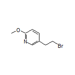 5-(2-Bromoethyl)-2-methoxypyridine