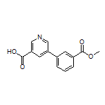 5-[3-(Methoxycarbonyl)phenyl]nicotinic Acid