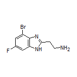 2-(4-Bromo-6-fluoro-1H-benzo[d]imidazol-2-yl)ethanamine