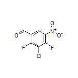 3-Chloro-2,4-difluoro-5-nitrobenzaldehyde