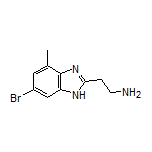 2-(6-Bromo-4-methyl-1H-benzo[d]imidazol-2-yl)ethanamine