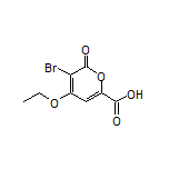 3-Bromo-4-ethoxy-2-oxo-2H-pyran-6-carboxylic Acid