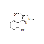 3-(2-Bromophenyl)-1-methyl-1H-pyrazole-4-carbaldehyde