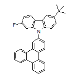 6-(tert-Butyl)-2-fluoro-9-(triphenylen-2-yl)-9H-carbazole