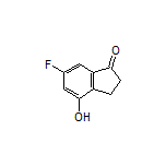6-Fluoro-4-hydroxy-2,3-dihydro-1H-inden-1-one