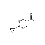 1-(6-Cyclopropylpyridin-3-yl)ethan-1-one