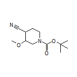 1-Boc-4-cyano-3-methoxypiperidine