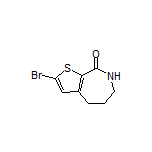 2-Bromo-6,7-dihydro-4H-thieno[2,3-c]azepin-8(5H)-one