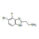 2-(5-Bromo-4-fluoro-1H-benzo[d]imidazol-2-yl)ethanamine