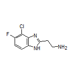 2-(4-Chloro-5-fluoro-1H-benzo[d]imidazol-2-yl)ethanamine