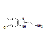 2-(6-Chloro-5-methyl-1H-benzo[d]imidazol-2-yl)ethanamine