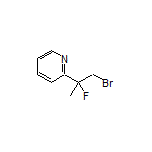 2-(1-Bromo-2-fluoropropan-2-yl)pyridine